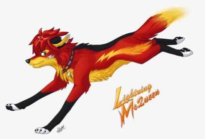 Lightning Mcqueen As A Furry , Png Download - Lightning Mcqueen As A Furry, Transparent Png, Transparent PNG