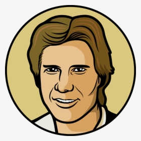 Han Solo Cartoon, HD Png Download, Transparent PNG