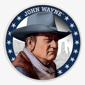 2020 1oz Tuvalu John Wayne 9999 Silver Proof Coin - John Wayne, HD Png Download, Transparent PNG