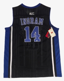 Brandon Ingram Autographed Black Duke Blue Devils Basketball - Vest, HD Png Download, Transparent PNG