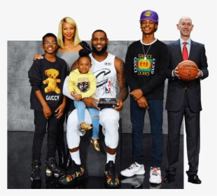 Sons Lebron James Family, HD Png Download, Transparent PNG