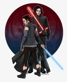 Leia Organa Y Kylo, HD Png Download, Transparent PNG