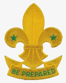 Wikiproject Scouting Fleur De Lis Scroll - Flor De Lis Baden Powell, HD Png Download, Transparent PNG