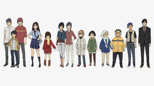 Erased Anime Characters Names Hd Png Download Transparent Png
