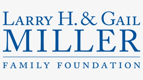 & Gail Miller Family Foundation Primary Logo 1 Clr - Larry H And Gail Miller Foundation Logo, HD Png Download, Transparent PNG