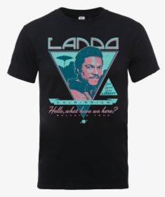 Star Wars Lando Rock Poster T-shirt - Lando Calrissian, HD Png Download, Transparent PNG