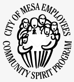 City Of Mesa Employees Logo Black And White - P Schoenfeld Asset Management, HD Png Download, Transparent PNG
