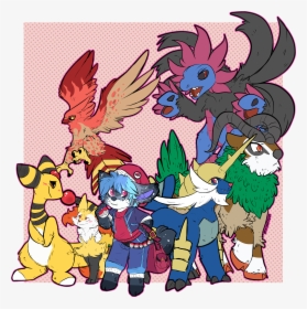 Male Pokemon Trainer Ocs, HD Png Download, Transparent PNG
