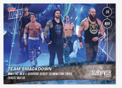 Team Smackdown® Match Wins The Men S Survivor Series® - Survivor Series, HD Png Download, Transparent PNG