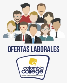 Ofertas Laborales Pic - Group Of People Animation Png, Transparent Png, Transparent PNG
