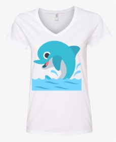 Happy Dolphin Emoji Ladies - Emoji, HD Png Download, Transparent PNG