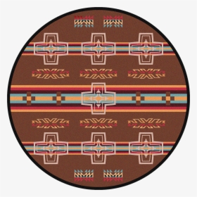 Canyon Cross/sunset Round Rug By American Dakota, HD Png Download, Transparent PNG