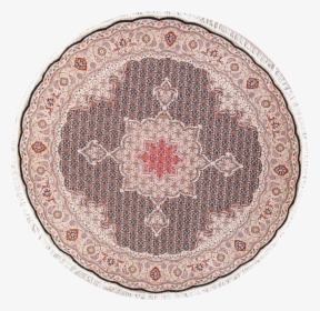 Rugselect Handmade Traditional Round Wool&silk Oriental - Circle, HD Png Download, Transparent PNG