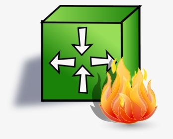 Firewall, Network, Traffic, Net, Block, Guard, Safe - Routers And Firewall Icon, HD Png Download, Transparent PNG