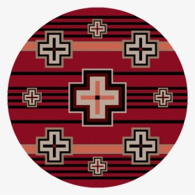 Bounty/red Round Rug By American Dakota - Circle, HD Png Download, Transparent PNG