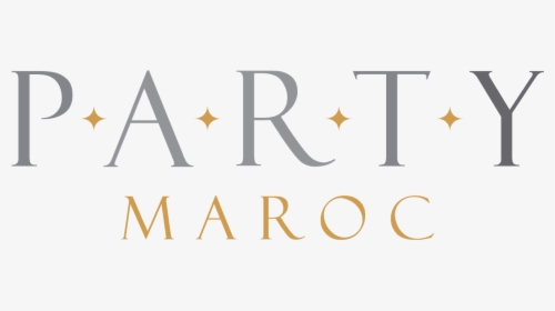 Party Maroc Logo Silver Gold, HD Png Download, Transparent PNG