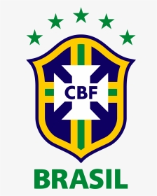Brasil Logo - Brazil Football Team Badge, HD Png Download, Transparent PNG
