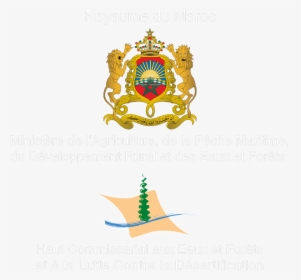 Transparent E - T - Png - - Haut Commissariat Aux Eaux - Moroccan Coat Of Arms, Png Download, Transparent PNG