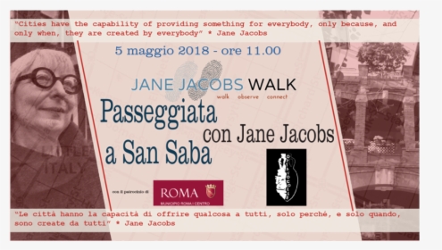 Locandina Jane Jacobs - Flyer, HD Png Download, Transparent PNG