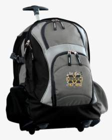 Michigan Wolverines Splatter Logo Embroidered Wheeled - Backpack, HD Png Download, Transparent PNG