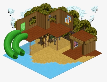 Praia - Habbo Beach House, HD Png Download, Transparent PNG