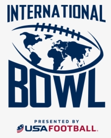 Usa Football International Bowl Logo, HD Png Download, Transparent PNG