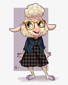 Today’s Prompt For The 100 Day Drawing Challenge Is - Zootopia Bellwether Drawing, HD Png Download, Transparent PNG