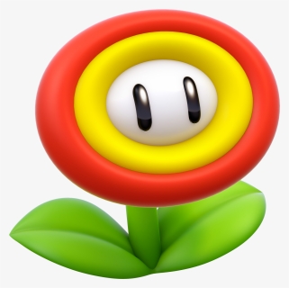 Mario Fire Flower 3d, HD Png Download, Transparent PNG