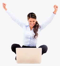 Transparent Businesswoman Clipart - Happy Business Woman Png, Png Download, Transparent PNG