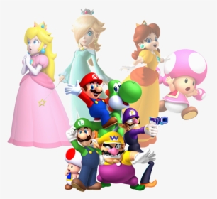 Super Mario Characters 2013 By Legend Tony980 , Png - Super Mario Characters M, Transparent Png, Transparent PNG