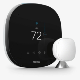 Ecobee Smart Thermostat With Voice Control, HD Png Download, Transparent PNG