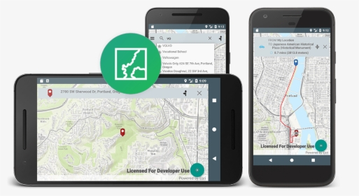 Maps App For Android - Iphone, HD Png Download, Transparent PNG