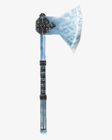 Ice Axe Png Pic - Fantasy Ice Axe Hammer, Transparent Png, Transparent PNG