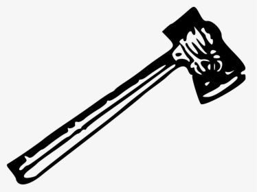 Axe Transparent Black And White, HD Png Download, Transparent PNG