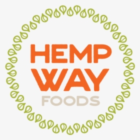 Hempwayfoods Logofinal Reverse Large300ppi - Circle, HD Png Download, Transparent PNG