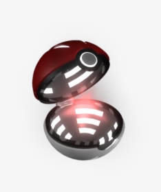 Open Pokeball No Background, HD Png Download, Transparent PNG