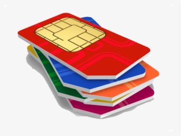 Sim Card Png Transparent Images - Sim Cards, Png Download, Transparent PNG