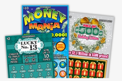 Dec Scratch Ticket Fan - Full Of $500$ Holiday Edition Winner, HD Png Download, Transparent PNG