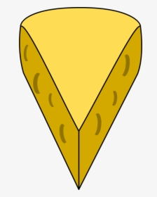 Line,triangle,yellow - Triangle Cheese Clipart, HD Png Download, Transparent PNG