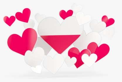 Flying Heart Stickers - Russian Flag Heart Png, Transparent Png, Transparent PNG