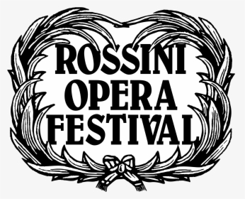 Rossini Opera Festival Logo, HD Png Download, Transparent PNG