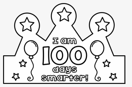 Clip Art Th Of School - 100th Day Of School Hat, HD Png Download, Transparent PNG