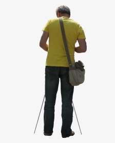 2d People, Back - Standing, HD Png Download, Transparent PNG