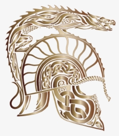 Children Of Hurin Dragon Helm Bronze No Background - Dragon Helm Of Dor Lomin Tattoo, HD Png Download, Transparent PNG