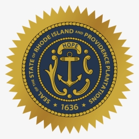 2000px-seal Of Rhode Island - Rhode Island Colony Seal, HD Png Download, Transparent PNG
