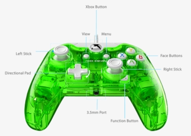 Pdp Blue Xbox Controller, HD Png Download, Transparent PNG