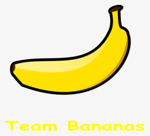 Pisang, Logo Tim, Buah, Makan - One Banana Clipart, HD Png Download, Transparent PNG