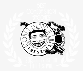 Best Comedy Short-white - Coney Island, HD Png Download, Transparent PNG