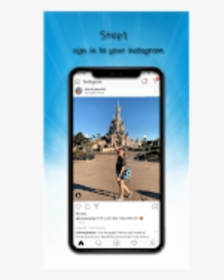 Video Downloader For Instagram - Smartphone, HD Png Download, Transparent PNG