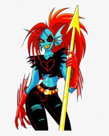 Underfell Undyne, HD Png Download, Transparent PNG